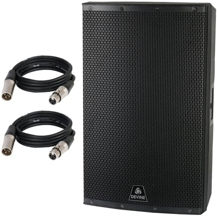 Devine Onyx 15A + XLR-kabelset