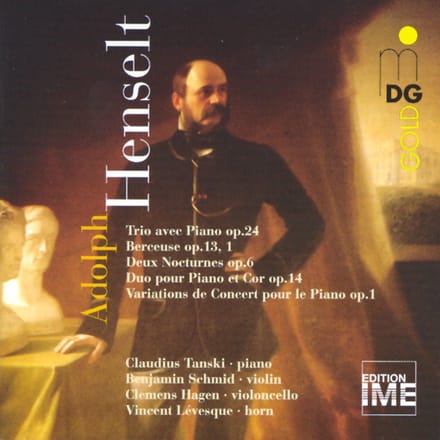 Claudius Tanski, Benjamin Schmid, Clemens Hagen, Vincent Levesque - Henselt: Piano Trio, Duo, Variations (CD)