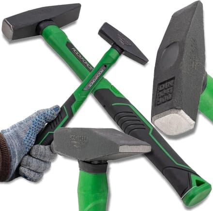 Rockforce Serie - Bouwsmederijhamer - 300g - Ergonomisch - Voor Metaalwerk