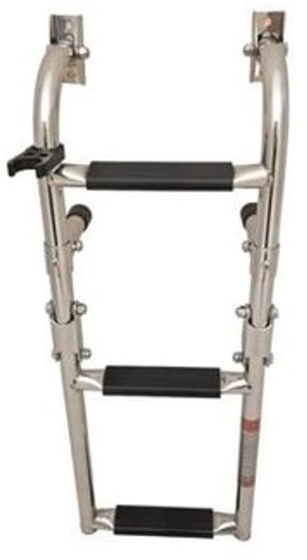 Hollex 1+2 uitklapbare RVS Zwemtrap