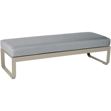 Fermob BELLEVIE Zitbank Module Midden - 14 muskaat - 79 Flanelgrijs