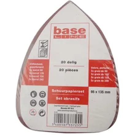 Baseline Schuurpapierpack Mouse 20stuks