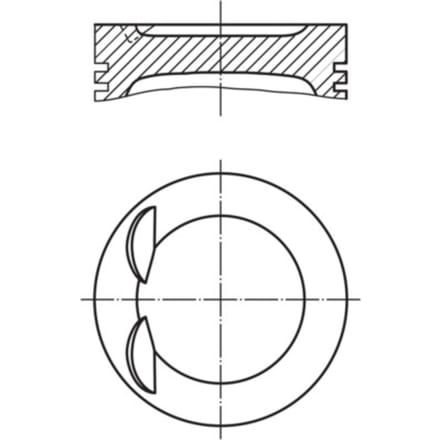 Zuiger MAHLE 028 PI 00134 000