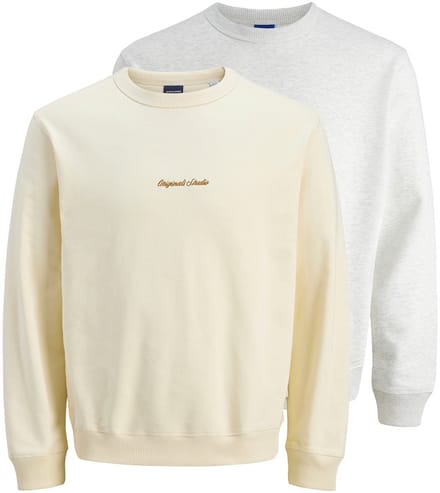 Jack & Jones Heren sweatshirt 2 pack Norrebro