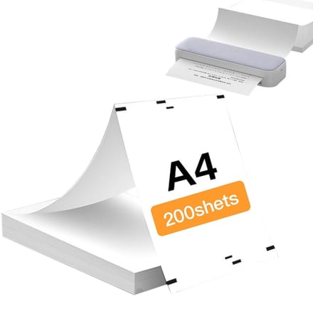Dailygoods - 200 Vellen A4 Thermisch Papier - Sneldrogend voor Thermische Printers