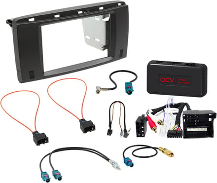 2-DIN Kit Mercedes Benz SWI/Analoog/Antenne