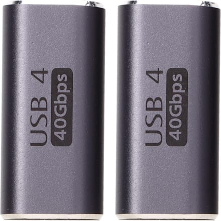 2 Stuks USB C 90 Graden Adapter Rechte Hoek USB C Mannelijk naar USB C Vrouwelijk Adapter Connector voor Mobiel