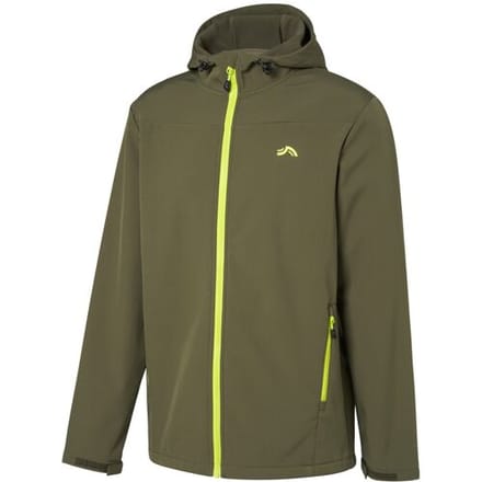 CRIVIT Heren thermo softshell jas (Groen, M)