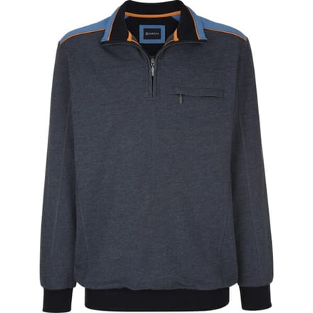 Babista herren Sweatshirt - 52/54 - donkerblauw - Plus Size