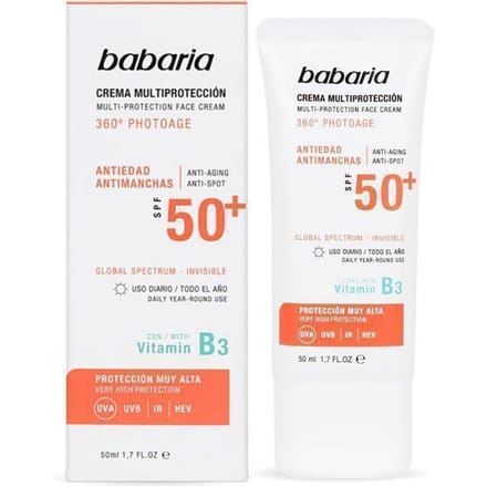 BABARIA - Babaria Solar Multiprotection Anti-SPot Cream Spf50 50ml