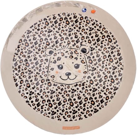 Swim Essentials Watersproeier Mat Beige Panterprint O 150 Cm