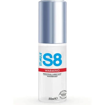 STIMUL8 - S8 WATER-BASED LUBRICANT EF. HEAT 50ML