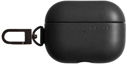 Mujjo Echelon Leather AirPods Pro (1 & 2) Case Black