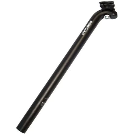 Ergotec Zadelpen Vast Hook 27.2 X 400 Mm Aluminium Zwart