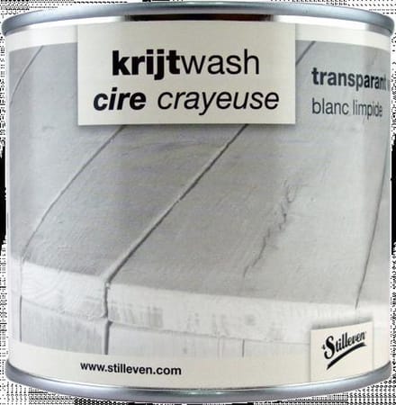 Stilleven Krijtwash Transparant Wit