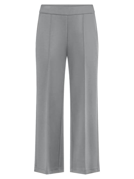 Wide Fit jersey 7/8-broek Van Peter Hahn grijs