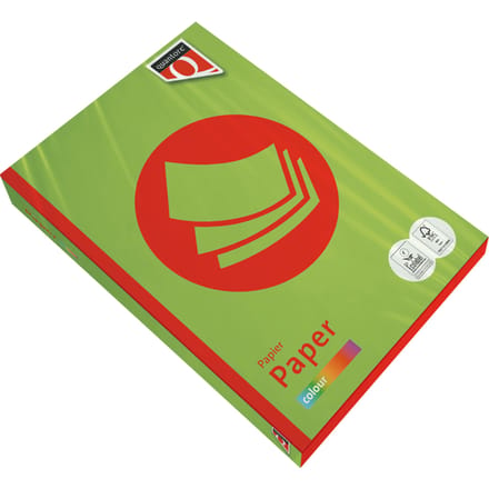 Kopieerpapier Quantore Colour A4 160gr helgroen 250 vel