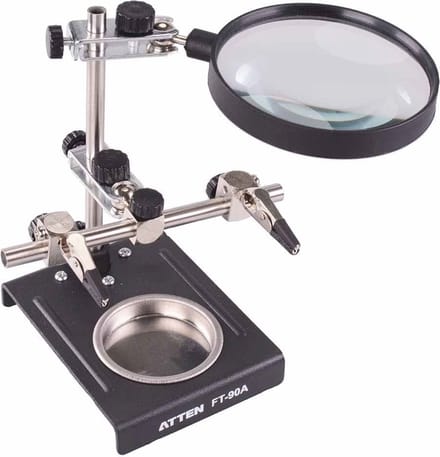 Verstelbare Mechanische Arm met Vergrootglas voor Hobby en Solderen