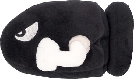 Bullet Bill Super Mario Pluche Knuffel 20 cm
