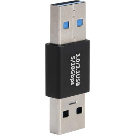Adaptateur USB 3.0 TypeA Mâle vers Mâle OTG Haute Vitesse Supporte la Synchronisation de Données et la Charge Rapide