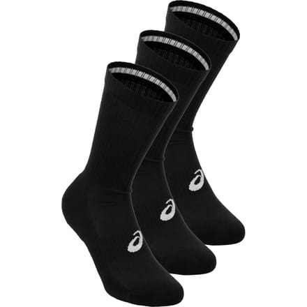 asics Sokken Crew Sock 3 pary Zwart 3033C298 - Maat 35-38