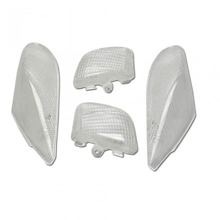 Cabochon de clignotant One pour Scooter MBK 50 Next Génération 1995 à 1998 transparent Neuf