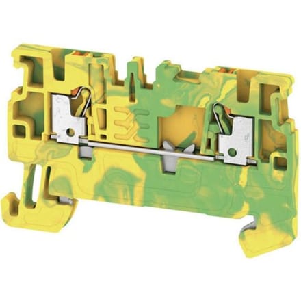 Weidmüller 1552680000 Aardklem 3.5 mm Spanveer Groen, Geel 50 stuk(s)