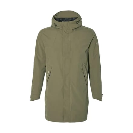 Basil Mosse Heren Regenjas - Olive Green - Maat S