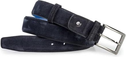 Floris Van Bommel Heren Riemen 75153 - Blauw
