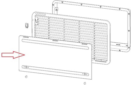 Dometic Winterafdekkap Wit L300