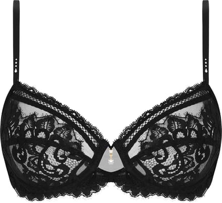 ACJ6035-desirs de venise-bh zonder vulling-zwart-85/100C