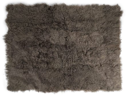 Sheepskin House - Plaid van Curly Schapenvacht - 140x180 cm