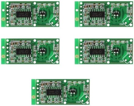 5 Stuks Magnetron Bewegingssensor Module - Menselijke Inductie Sensor voor Slimme Thuisprojecten
