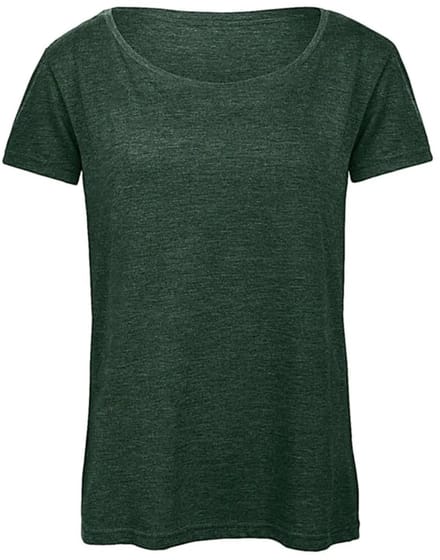 T-shirt dames B&C Triblend
