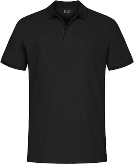 Herenpolo 'Promodoro' met korte mouwen Graphite - 5XL