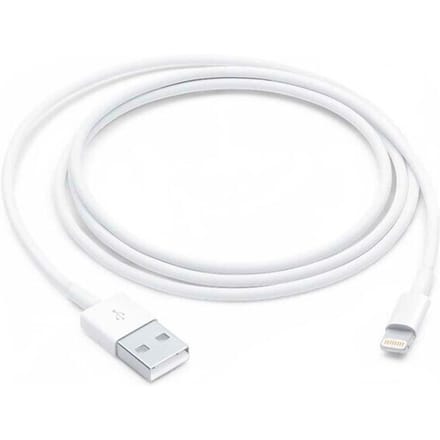 MUQW3ZM/A USB-kabel USB 2.0 USB-A stekker, Apple Lightning stekker 1.00 m Wit