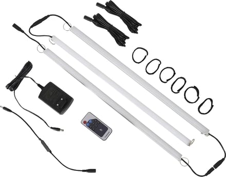 Bo-Camp - Tentverlichting - Slim Tube - 3 LED strip - Dimbaar - 22W