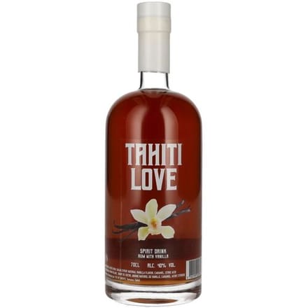 Tahiti Love VANILLA Premium Spirit Drink 40% Vol. 0,7l