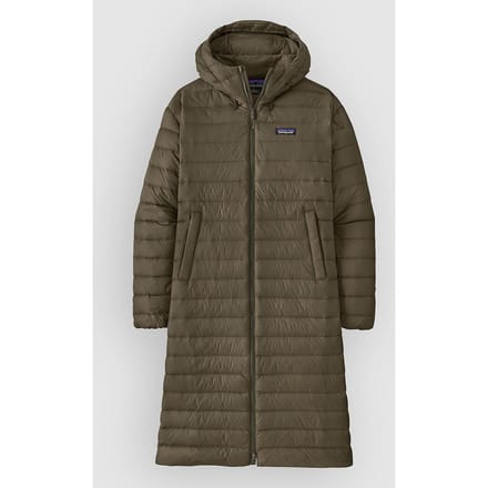 Patagonia Recycled Down Sweater Parka groen