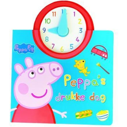 Peppa Pig - 's drukke dag Kartonboekjes Baby- en peuterboeken