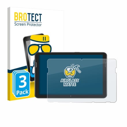 BROTECT - Screenprotector voor Zebra ET401 10.1" - Folie Beschermfolie Beschermglas matte 3 Stuks