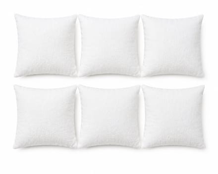 Jungengel Binnenkussen 40x40 cm Set van 6 - Vulkussen Extra Gevuld Wit - Kussenvulling Polyester