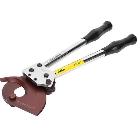 Handmatige Ratelkabelknipper Industriële Mangaanstalen Mes Draadknipper Handgereedschap white