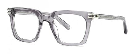 Philipp Plein VPP115M Grigio scuro semiopaco 51/22/145 MAN Brilmonturen