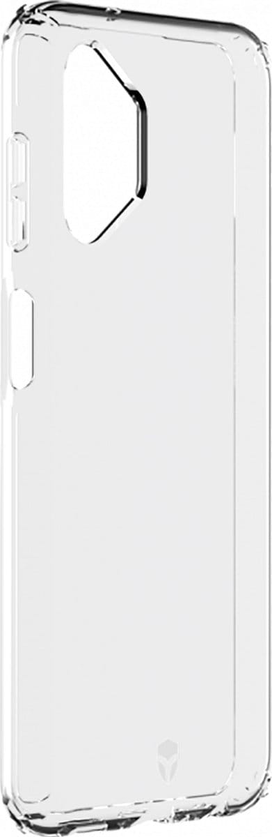 Force Case, Hoesje Geschikt voor Samsung Galaxy A13 4G FEEL Schokbestendig, Transparant