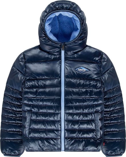 Levi´s ® Kids Sherpa Lined Puffer Jas Blauw 14 Years Jongen