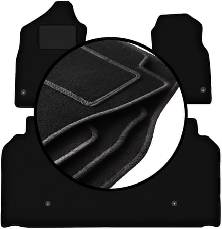 Complete set veloursmatten voor: Dodge RAM 1500 lang (2019)