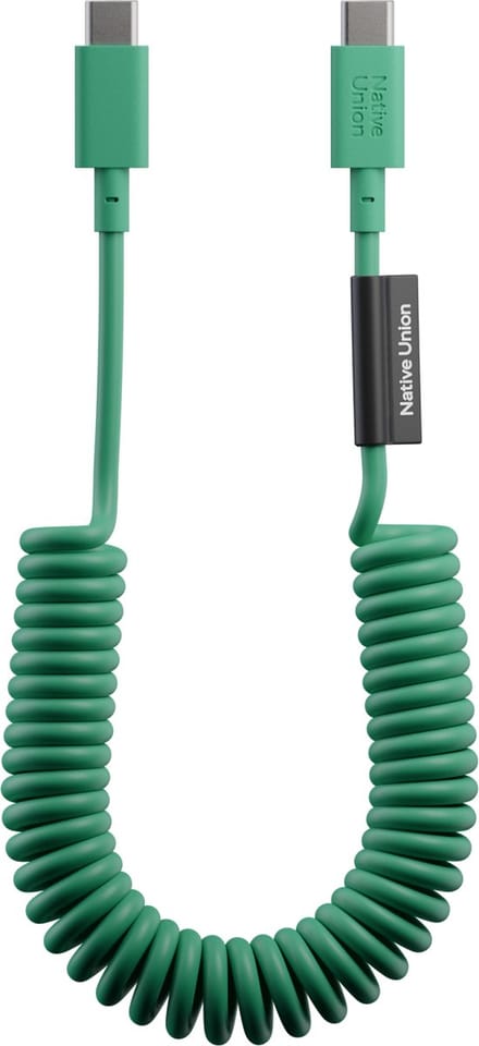 Native Union Pop Cable - Pine - USB-C naar USB-C - 1.2M - 60W