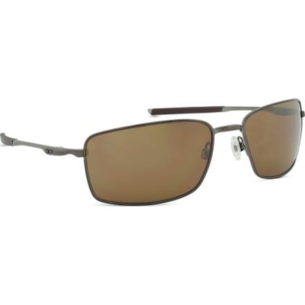 Oakley Zonnebril Square Wire OO4075-14 Tungsten Prizm Tungston Gepolariseerd