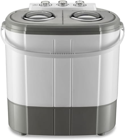 QORA® Mini Wasmachine - Wasmachine - Grijs - ‎60cm x 36cm x 60cm
